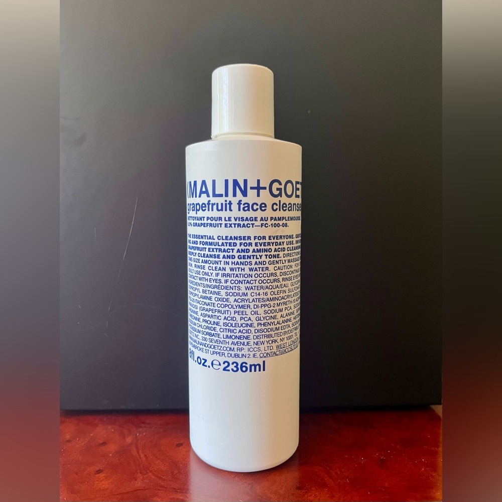 NEW UNUSED MALIN+GOETZ Grapefruit Cleanser 8oz